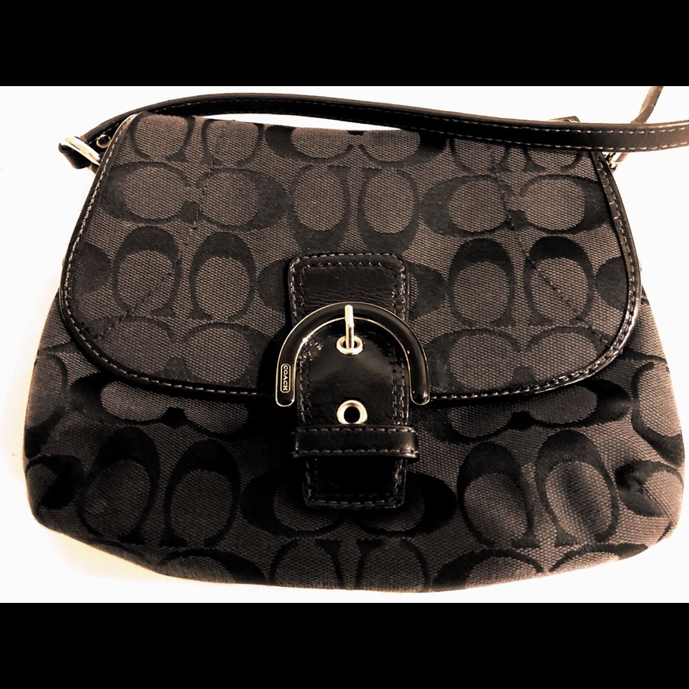 Coach logo crossbody